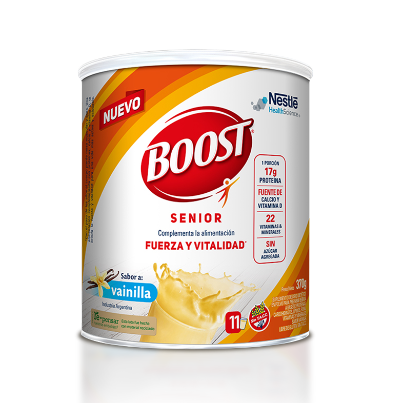 BOOST Senior Vainilla 370g